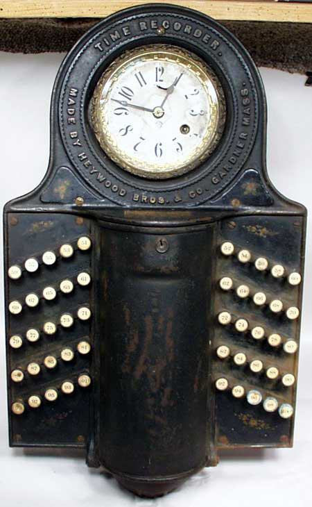 Heywood Bros. Push Button Recorder